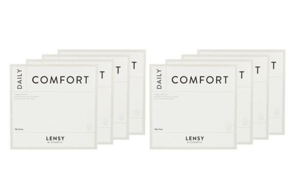 Lensy Daily Comfort Toric 8 x 90 Tageslinsen Sparpaket 12 Monate