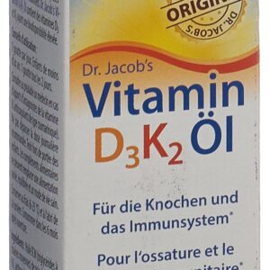 Dr. Jacob's Vitamin D3K2 Öl (20 ml)