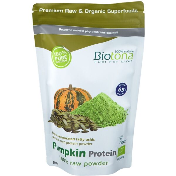 Biotona Bio Kürbis Protein Raw Pulver