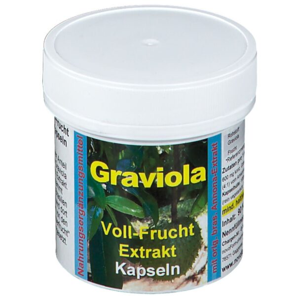 Graviola Voll-Fruckt Extrakt 600 mg