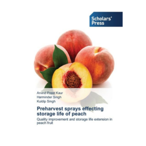 Preharvest sprays effecting storage life of peach