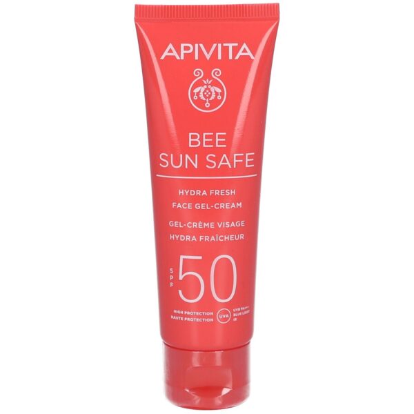 APIVITA BEE SUN SAFE Crème Visage non grasse Hydra Fraîcheur SPF50