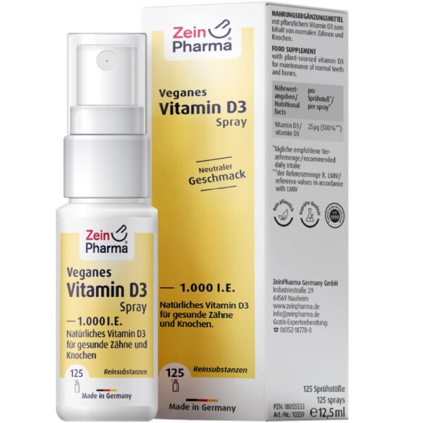 ZeinPharma® Veganes Vitamin D3 Spray