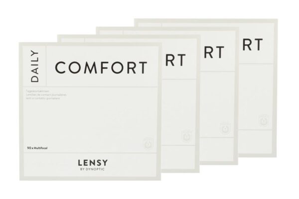 Lensy Daily Comfort Multifocal 4 x 90 Tageslinsen Sparpaket 6 Monate