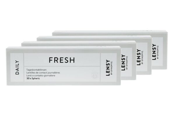 Lensy Daily Fresh Spheric 4 x 30 Tageslinsen