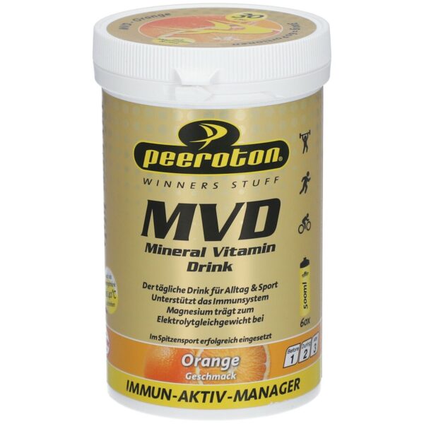 peeroton® MVD boisson minérale vitaminée orange