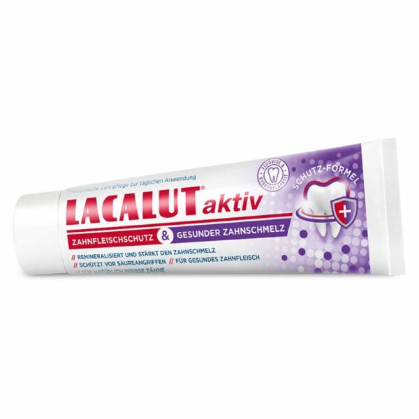 LACALUT® aktiv Zahnfleischschutz & gesunder Zahnschmelz
