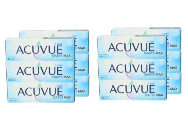 Acuvue Oasys MAX 1-Day 4 x 90 Tageslinsen