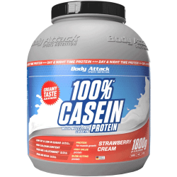 100% Casein Protein - 1800g - Strawberry Cream