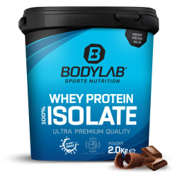 Whey Protein Isolat - 2000g - Schokolade