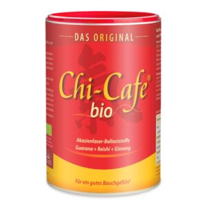 Chi-Cafe BIO Wellness Kaffee Guarana Reishi-Pilz Ginseng cremig-mild vegan
